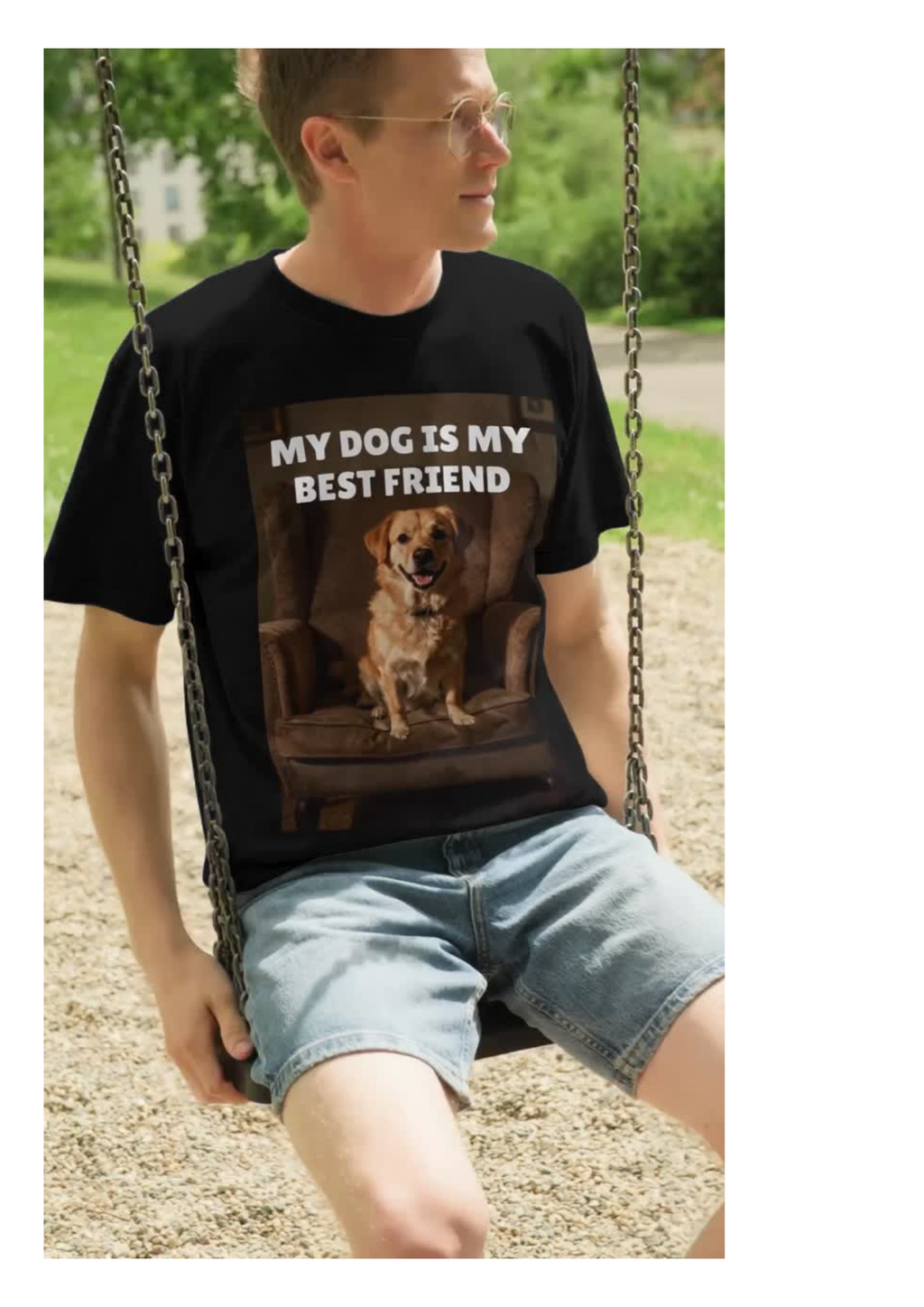 🐾 My Dog Is My Best Friend – Dog Lover T-Shirt | HeartPaw Studio