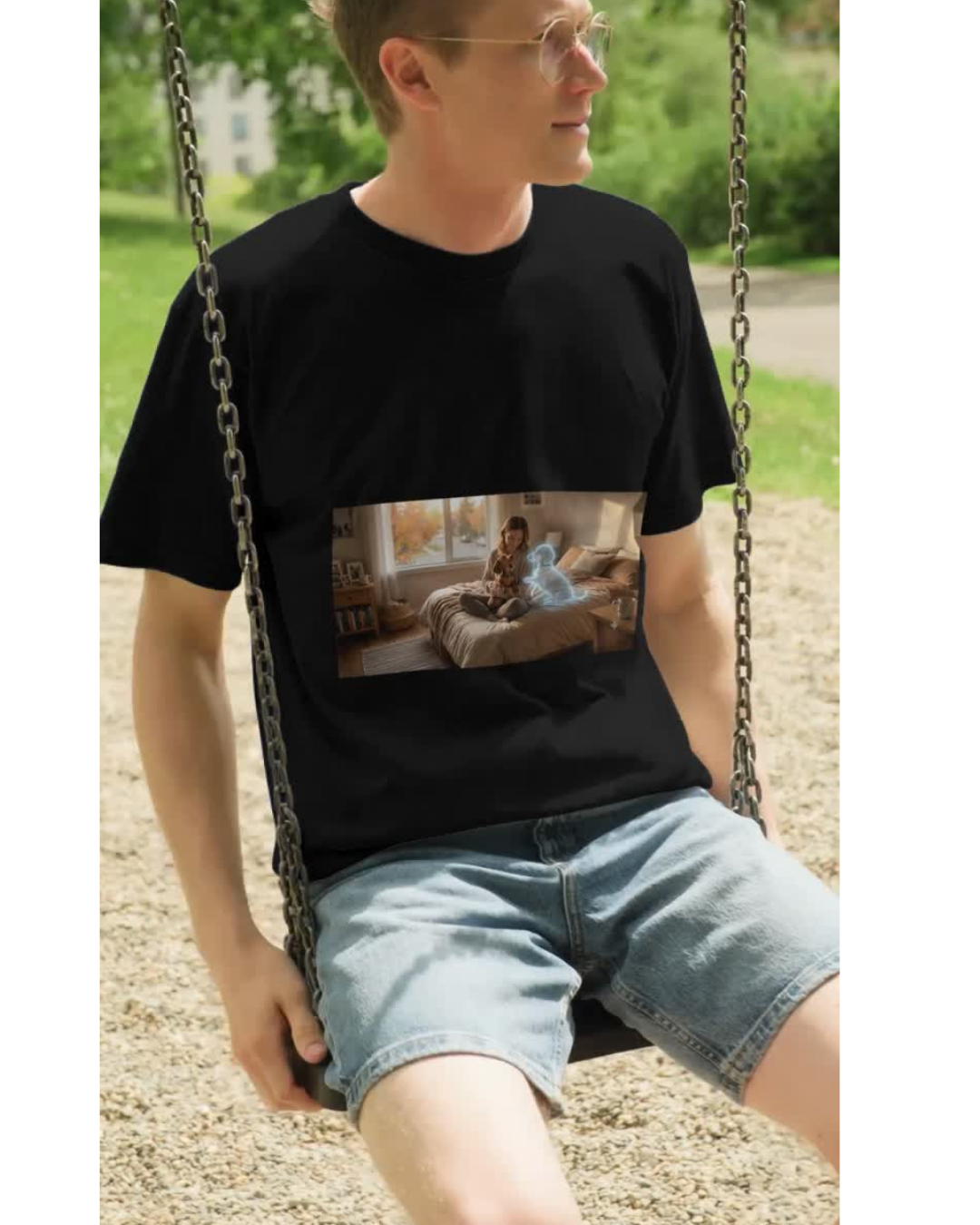 Dachshund Memory Tee – Pet Loss Remembrance Shirt, Dog Mom Gift, Rainbow Bridge T-Shirt