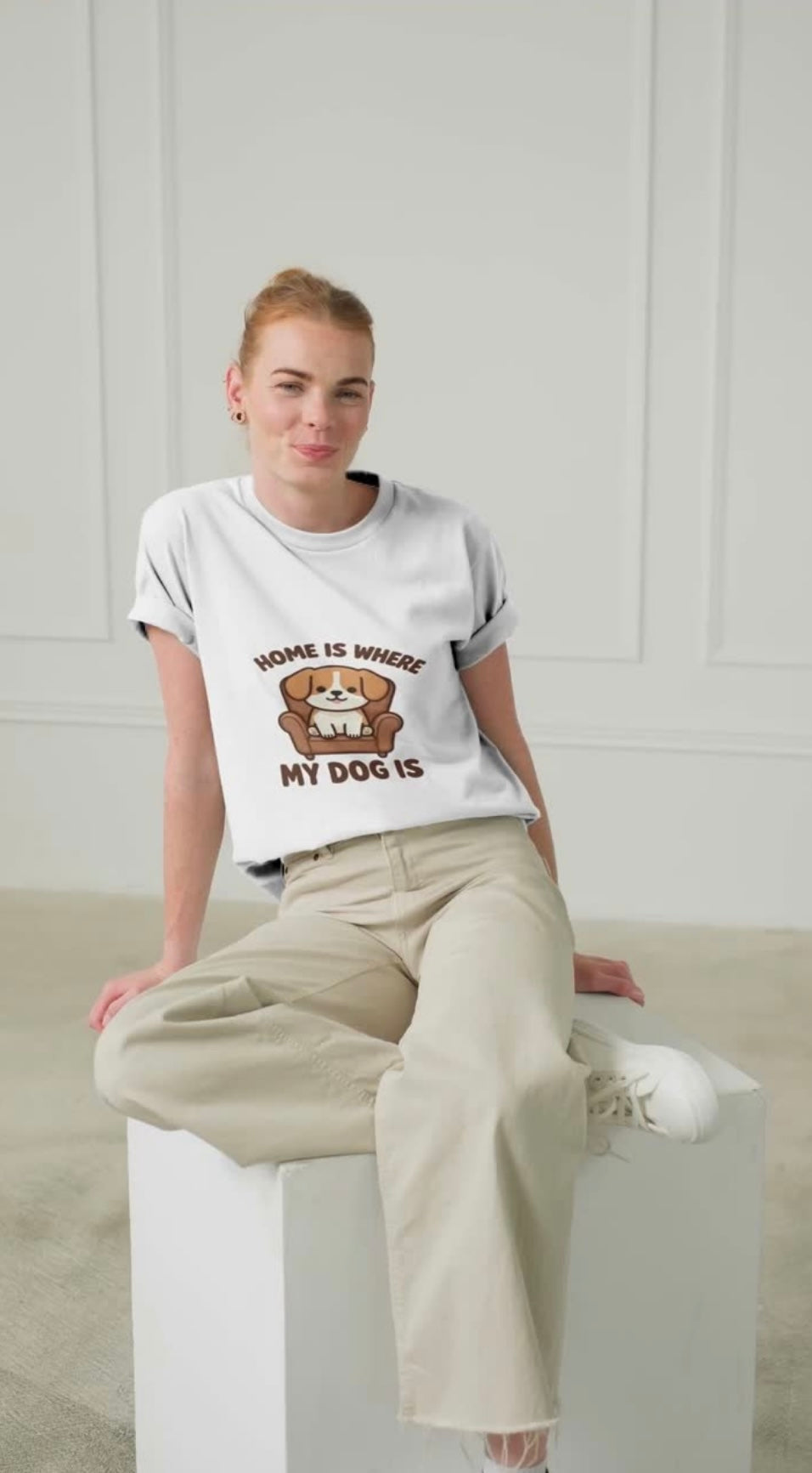 Home Is Where My Dog Is – Unisex T-Shirt