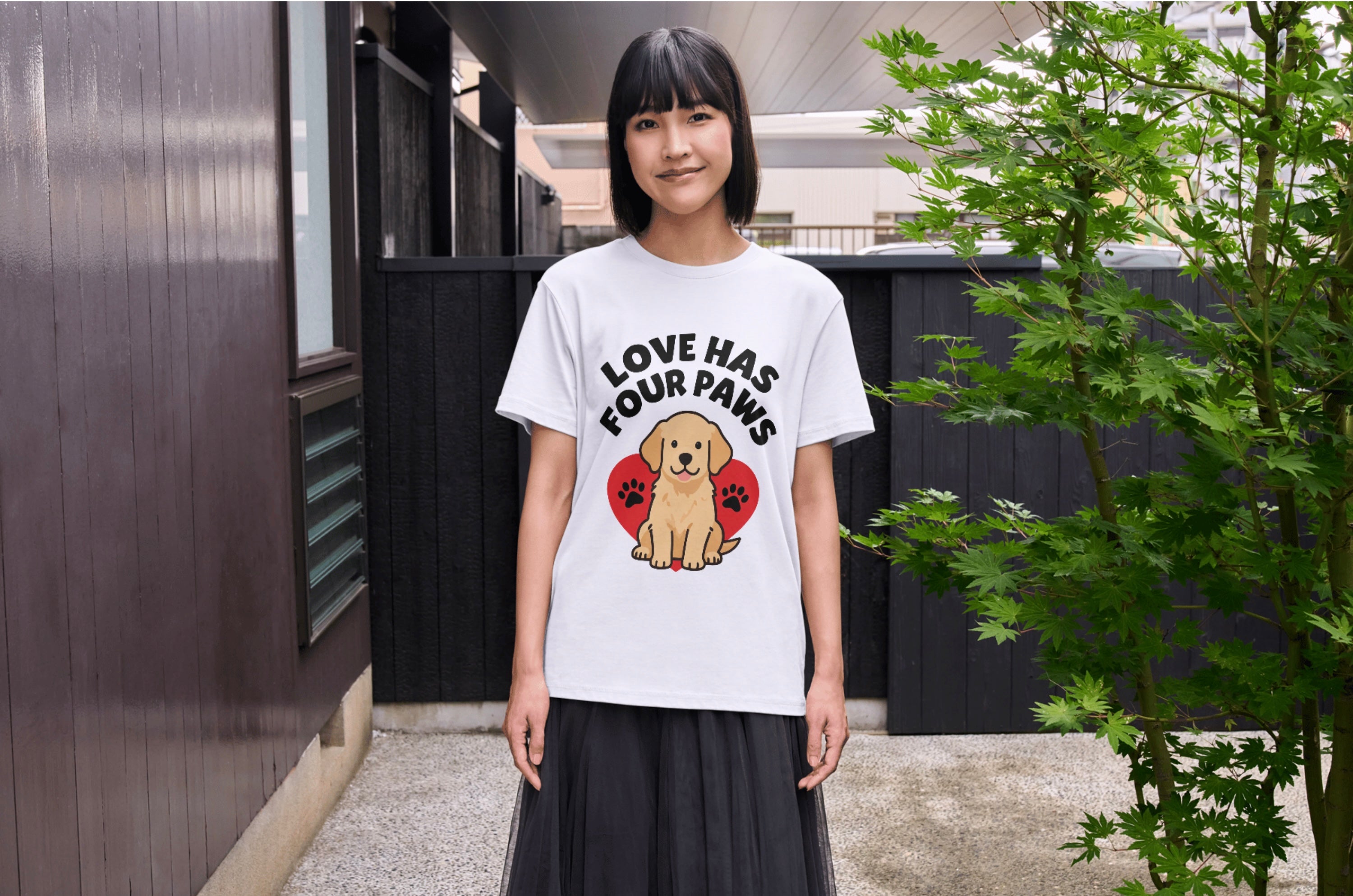 Love Has Four Paws T-Shirt