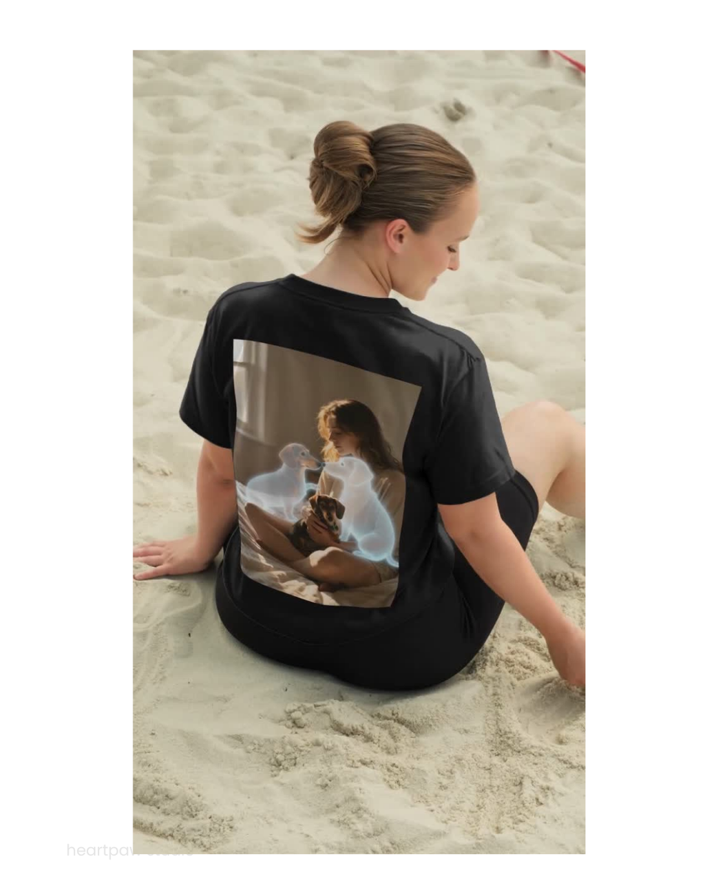 Dachshund Memory Tee – Pet Loss Remembrance Shirt, Dog Mom Gift, Rainbow Bridge T-Shirt